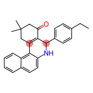 5-(4-ethylphenyl)-2,2-dimethyl-2,3,5,6-tetrahydrobenzo[a]phenanthridin-4(1H)-one