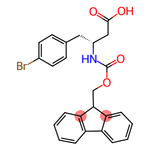 (R)-3-((((9H-芴-9-基)甲氧基)羰基)氨基)-4-(4-溴苯基)丁酸
