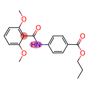 propyl 4-[(2,6-dimethoxybenzoyl)amino]benzoate