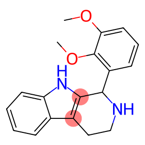 1H-Pyrido[3,4-b]indole, 1-(2,3-dimethoxyphenyl)-2,3,4,9-tetrahydro-