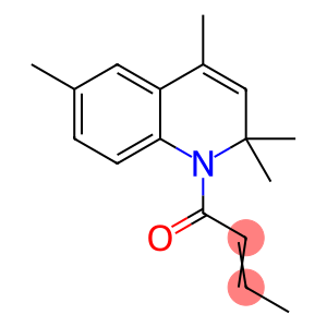 (2E)-1-(2,2,4,6-tetramethylquinolin-1(2H)-yl)but-2-en-1-one