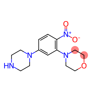 4-(2-硝基-5-哌嗪-1-基苯基)吗啉盐酸盐