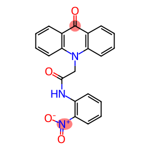 N-{2-nitrophenyl}-2-(9-oxo-10(9H)-acridinyl)acetamide