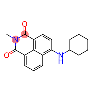 6-(Cyclohexylamino)-2-methyl-1H-benzo[de]isoquinoline-1,3(2H)-dione