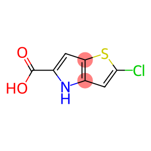 2-氯-4H-噻吩并[3,2-B]吡咯-5-羧酸