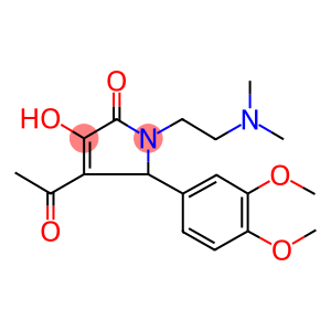 4-acetyl-5-(3,4-dimethoxyphenyl)-1-[2-(dimethylamino)ethyl]-3-hydroxy-1,5-dihydro-2H-pyrrol-2-one