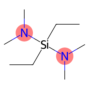 N-[dimethylamino(diethyl)silyl]-N-methylmethanamine