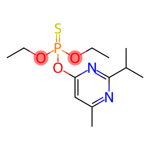 O,O-diethylO-(2-isopropyl-6-methyl-4-pyrimidinyl)thio-phosphate
