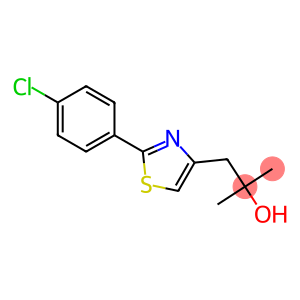 2-(4-Chlorophenyl)-α,α-dimethyl-4-thiazoleethanol