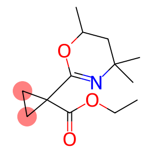 1-(4,4,6-trimethyl-5,6-dihydro-4H-[1,3]oxazin-2-yl)-cyclopropanecarboxylic acid ethyl ester