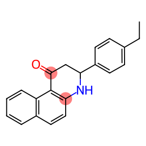 3-(4-ethylphenyl)-3,4-dihydrobenzo[f]quinolin-1(2H)-one