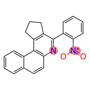 4-{2-nitrophenyl}-2,3-dihydro-1H-benzo[f]cyclopenta[c]quinoline