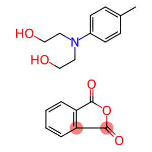 Phthalic acid, polymer with 1,1'-([4-methylphenyl]imino)bis(ethanol)