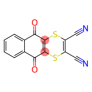 3-b)-1,4-dithiin-2,3-dicarbonitrile,5,10-dihydro-5,10-dioxo-naphtho(