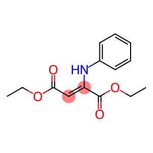 2-Anilinofumaric acid diethyl ester