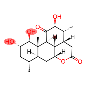 1β,2α,12β-Trihydroxypicrasane-11,16-dione
