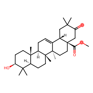 3β-Hydroxy-21-oxoolean-12-en-28-oic acid methyl ester