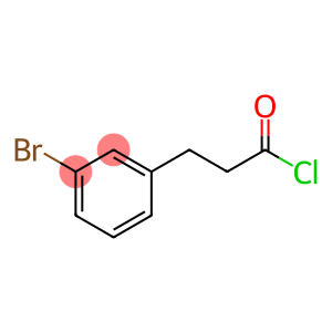 Benzenepropanoyl chloride, 3-broMo-