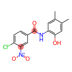 4-chloro-N-(2-hydroxy-4,5-dimethylphenyl)-3-nitrobenzamide