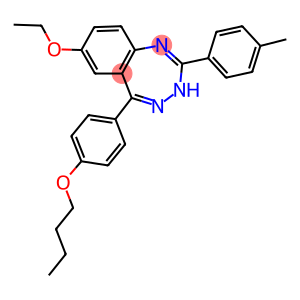 5-(4-butoxyphenyl)-7-ethoxy-2-(4-methylphenyl)-3H-1,3,4-benzotriazepine