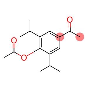 Ethanone, 1-[4-(acetyloxy)-3,5-bis(1-methylethyl)phenyl]-