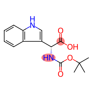 (R)-2-((tert-butoxycarbonyl)amino)-2-(1H-indol-3-yl)acetic acid