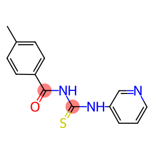 N-(4-methylbenzoyl)-N'-pyridin-3-ylthiourea