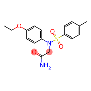 2-{4-ethoxy[(4-methylphenyl)sulfonyl]anilino}acetamide