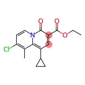 Ethyl 8-chloro-1-cyclopropyl-9-methyl-4-oxo-4H-quinolizine-3-carboxylate
