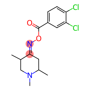 1,2,5-trimethyl-4-piperidinone O-(3,4-dichlorobenzoyl)oxime