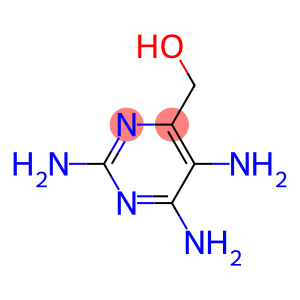 4-Pyrimidinemethanol,  2,5,6-triamino-