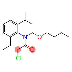 Acetamide, N-(butoxymethyl)-2-chloro-N-[2-ethyl-6-(1-methylethyl)phenyl]-