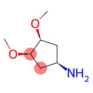 Cyclopentanamine, 3,4-dimethoxy-, (1alpha,3beta,4beta)- (9CI)