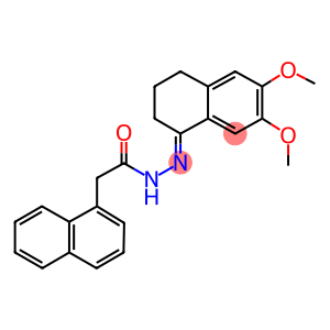 N'-(6,7-dimethoxy-3,4-dihydro-1(2H)-naphthalenylidene)-2-(1-naphthyl)acetohydrazide