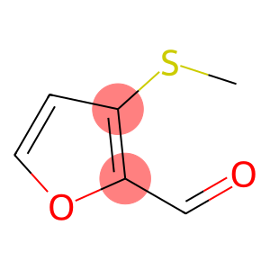 2-Furancarboxaldehyde, 3-(methylthio)- (9CI)