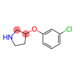 3-(3-CHLOROPHENOXY)PYRROLIDINE