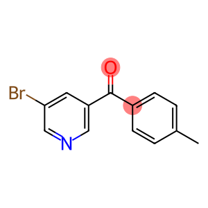 Methanone, (5-bromo-3-pyridinyl)(4-methylphenyl)-