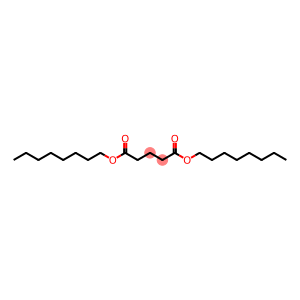 Glutaric acid dioctyl ester