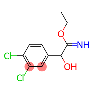 Benzeneethanimidic  acid,  3,4-dichloro--alpha--hydroxy-,  ethyl  ester  (9CI)