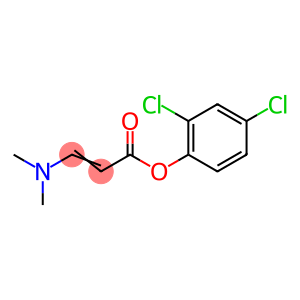 2-Propenoic acid, 3-(dimethylamino)-, 2,4-dichlorophenyl ester