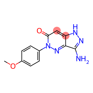 3-AMINO-5-(4-METHOXYPHENYL)-1,5-DIHYDRO-6H-PYRAZOLO[4,3-C]PYRIDAZIN-6-ONE