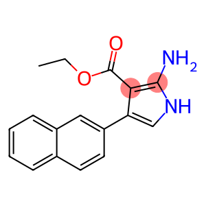 Ethyl 2-amino-4-(2-naphthyl)-1H-pyrrole-3-carboxylate