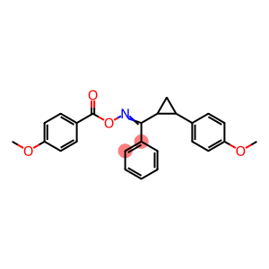 (Z)-{[2-(4-methoxyphenyl)cyclopropyl](phenyl)methylidene}amino 4-methoxybenzoate