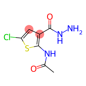 N-[5-CHLORO-3-(HYDRAZINOCARBONYL)-2-THIENYL]ACETAMIDE