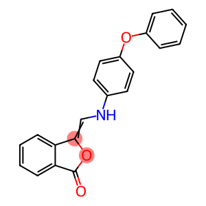 3-[(4-PHENOXYANILINO)METHYLENE]-2-BENZOFURAN-1(3H)-ONE
