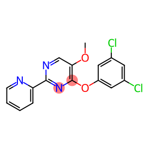 4-(3,5-dichlorophenoxy)-5-methoxy-2-(pyridin-2-yl)pyrimidine
