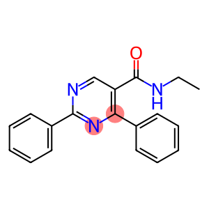 N-ETHYL-2,4-DIPHENYL-5-PYRIMIDINECARBOXAMIDE