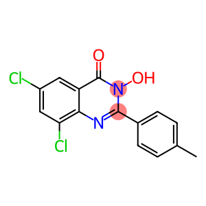 6,8-DICHLORO-3-HYDROXY-2-(4-METHYLPHENYL)-4(3H)-QUINAZOLINONE