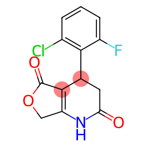 4-(2-CHLORO-6-FLUOROPHENYL)-4,7-DIHYDROFURO[3,4-B]PYRIDINE-2,5(1H,3H)-DIONE