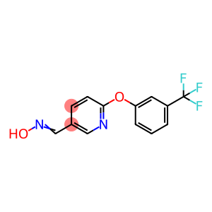 (E)-N-({6-[3-(trifluoromethyl)phenoxy]pyridin-3-yl}methylidene)hydroxylamine